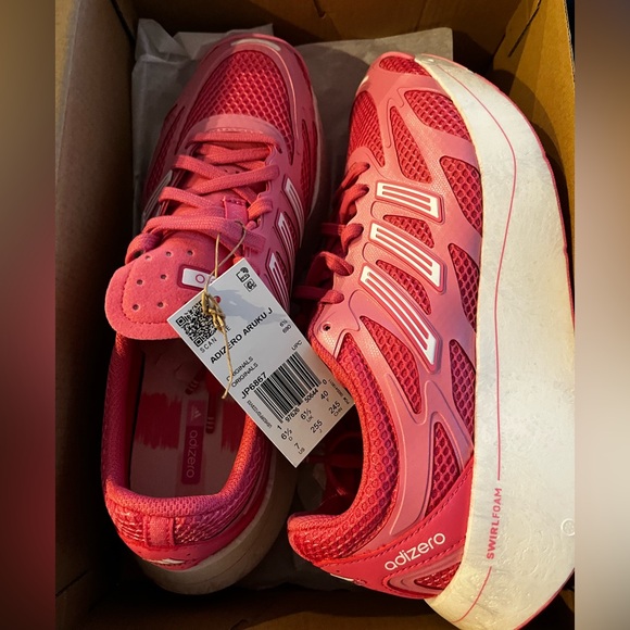 adidas Originals Aruku New with tags and box 7 yth 8 woman’s - Picture 6 of 10